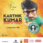 Karthik Kumar Instagram – #Kochi Last show of #SecondDecoction tonight. ❤️ http://bit.ly/karthikkochi