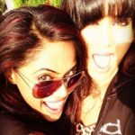 Karthika Nair Instagram - My forever quarantine punching bag 👾 Who are you stuck with? #myquarantineisbetterthanyours #karthikanair #thulasinair