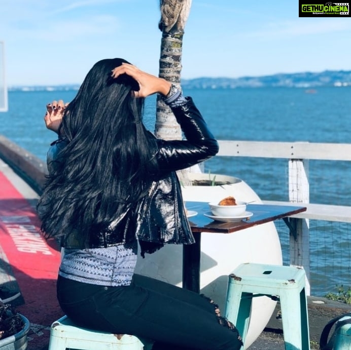 Karthika Nair Instagram - They won't tell you fairytales Of how girls can be dangerous And still win. They will only tell you stories where the girl was sweet and kind and reject all sin. I guess to them it's a terrifying thought, a red riding hood who knew exactly what she was doing when she invited the wild in 🍁 - NG #candid #wanderlust #weekendvibes PIER 39