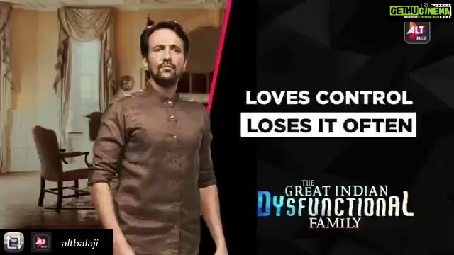 Kay Kay Menon Instagram - Repost from @altbalaji using @RepostRegramApp - When your temper and family are both out of control. #TheGreatIndianDysfunctionalFamily streaming 10th October. #ALTBalajiOriginal #BarunSobti @kaykaymenon02 @shriswara @eishachopra @sanayapithawalla @tansworld @paayaliyaa @thisishowweding