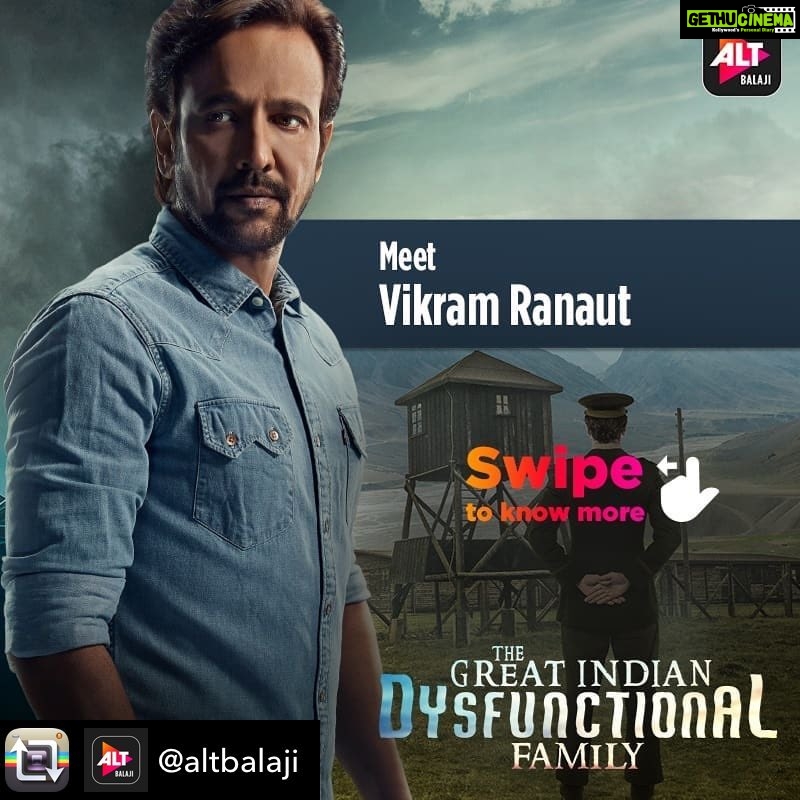 Kay Kay Menon Instagram - Repost from @altbalaji using @RepostRegramApp - Meet Vikram Ranaut. Head of the family. #TheGreatIndianDysfunctionalFamily streaming 10th October. #ALTBalajiOriginal #BarunSobti @kaykaymenon02 @shriswara @eishachopra @sanayapithawalla @tansworld @paayaliyaa @thisishowweding