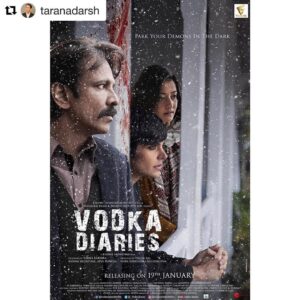 Kay Kay Menon Instagram - The first poster for my upcoming movie @_VodkaDiaries is now out! #VodkaDiariesPoster @raimasen @mandirabedi @kushalsrivastava @sharibhashmi  @KScopeEnt  @vishalrajfilms  Movie releasing on 19th January 2018! #Repost @taranadarsh (@get_repost) ・・・ First look poster of suspense-thriller #VodkaDiaries... Stars Kay Kay Menon, Raima Sen, Mandira Bedi and Sharib Hashmi... Directed by Kushal Srivastava... 19 Jan 2018 release.
