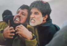 Kay Kay Menon Instagram - It took all my acting prowess to hide the joy that the Biggest Legend is holding me! Happy B'day Amitji! @amitabhbachchan #happybirthday #AmitabhBachchan #legend #actor #HindiFilm #Deewaar #Sarkar #coactors #actorslife #shootlife