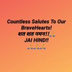 Kay Kay Menon Instagram – They are the epitome of Bravery and Selflessness!  Highest Sacrifice made for our Motherland and?…. for Us!  LEST WE FORGET!! Salutations!! 🙏🙏