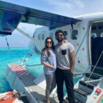 Keerthi shanthanu Instagram - An exciting sea plane transfer @mantaair 💛 #maldives #trip @kandima_maldives @touronholidays @oneaboveglobal Kandima Maldives