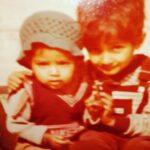 Kiran Rathod Instagram - So it’s me n my lil bro .. u guys must have guessed by now which one is me in this #lol .. so it’s miss lil Kiran who was Kira than ..so now Getting back to my original name KIRA RATHORE which was kept by mom .. but insisted to add an N to which turns kira into Kiran as suits to south industry more ☺️☺️☺️👌 So why not to turn Kiran into Kira again 🥰 what say #instafamily#instafriends continue your #love n #affection more n more #turningbacktimes #💕💕💕💕💕💕💕💕💕💕💕💕💕💕💕💕💕💕❤❤❤❤💕💕💕💕💕💕