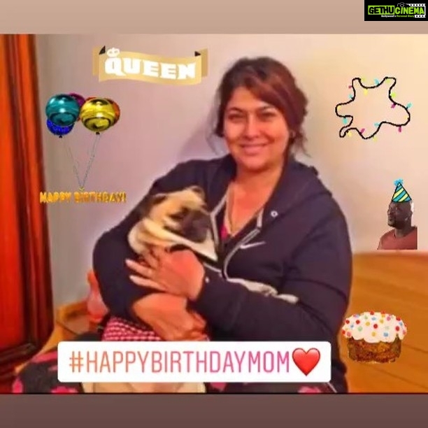 Kiran Rathod Instagram - Happy birthday mommy d beautiful ... I love u sooooo sooo much keep your love showering on us always ... #momkabirthday#mom#mommythebeautiful#loveusomuch❤️#