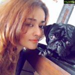 Kiran Rathod Instagram – My real friend in this fake world💕#mylovechumchum#pugsofinstagram#pug#pugly#pugsnotdrugs#lovemypets