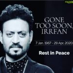 Kiran Rathod Instagram - Deeply saddened .. shocked .. tearful 😢... no words ... RIP irfan sir .. U will be missed badly .. n will remain in our hearts forever 💕.. gone to soon #irfankhan Jaipur, Rajasthan