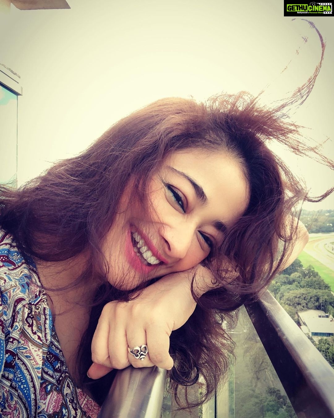 Kiran Rathod Instagram - Let blue sky meet the blue Me #bluesky#sunday#happymood#instamood#instasky#love#instahappy#bestoftheday#happy#love#banglore# Bangalore, India