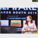 Kiran Rathod Instagram - All about the #filmfareawards2019#south#filmfaresouth# Pic courtesy @manish_mk_frames