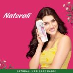 Kriti Sanon Instagram - Thrilled to announce @naturali.in ‘s hair care range is now available on Amazon. Give your hair a boost of natural goodness without harmful chemicals by trying Naturali on Amazon. What’s more, stand a chance to win a hamper filled with natural goodness. Follow @naturali.in and check the contest details now! Hello stronger and healthier hair! Goodbye Sulphates & Parabens! #NaturalGoodness #CleanBeauty #NoNasties #CrueltyFree