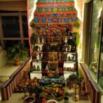 Laila Mehdin Instagram - Happy Golu to all my Tamil friends and family. Thank you my dear friend Jeyashree for the lovely Golu blessings yesterday 🙏 and a Happy Dussera to all. #tamilnadu #tamiltradition #golu #dussera #tollywood #kollywood #indiantraditions #tamilactress #teluguactress #festivals
