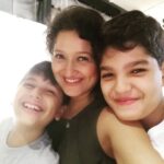 Laila Mehdin Instagram - Me and my boys ❤️ Izumi - Bandra