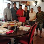 Laila Mehdin Instagram - Such a superb day in Bangalore with the team of #Alice Thank you Zuby and Subba for the great lunch and lovely day! @dirty_hands_studio #alicethemovie #alicetamilfilm #tamilcinema #tamilactress
