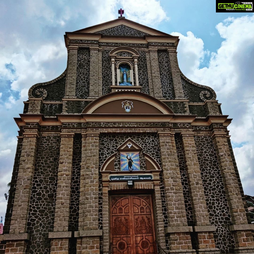 Laila Mehdin Instagram - Such a beautiful church in Thuckalay. Who's from Thuckalay? Thuckalay, India