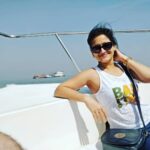 Laila Mehdin Instagram - Sailing into 2019 #happynewyear #sailing #familygetaway #tamilactress #funinthesun Gateway of India