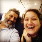 Laila Mehdin Instagram - So much fun to meet up with old friends! ♥ #chiyaanvikram #chiyaan #chiyanvikram #superhero #oldfriendsaregold #funflight #kollywoodactress #tamilactress Chennai, India