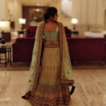 Laila Mehdin Instagram - Thanks my dear @thenakedbykajal for the beautiful dress designed for me . Loved it ♥️