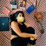 Lakshmi Priyaa Chandramouli Instagram - The last few days have been different for each of us. We've seen the good, the bad and the ugly. They say a picture is worth a thousand words. Hope these pictures speak to each of you, personally, in words that make sense to you. 📸 Conceptualised and shot by me! #LockdownDiaries #CovidTimes #SelfShoot #Creator #Artist #ConceptShoot #expressions #Emotions #TheGoodTheBadTheUgly #FeelIt #WeAreInThisTogether #BetterDaysAreComingSoon #GratitudeFortheComfort #ActorsLife Bangalore, India