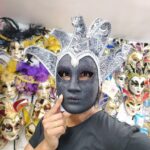 Lakshmi Priyaa Chandramouli Instagram – Hiding my tan like…. #VenetianMask #Venice #Italy #actorlife #Masked  #HidingBehindAMask #FeelingFancy #TripOfALifeTime #EuroTrip #TravelStories Venice, Italy