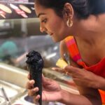 Lakshmi Priyaa Chandramouli Instagram – Find yourself a girl/boy who looks at you the way I look at ice cream! ❤️
#Vacay #IceCream #BlackIceCream #summer #Oslo #EuroTrip #TheEpicTrip #TravelStories #Traveller #Joy #SugarRush #HolidayWeight #Love #Happyness Oslo, Norway