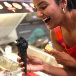 Lakshmi Priyaa Chandramouli Instagram – Find yourself a girl/boy who looks at you the way I look at ice cream! ❤️
#Vacay #IceCream #BlackIceCream #summer #Oslo #EuroTrip #TheEpicTrip #TravelStories #Traveller #Joy #SugarRush #HolidayWeight #Love #Happyness Oslo, Norway