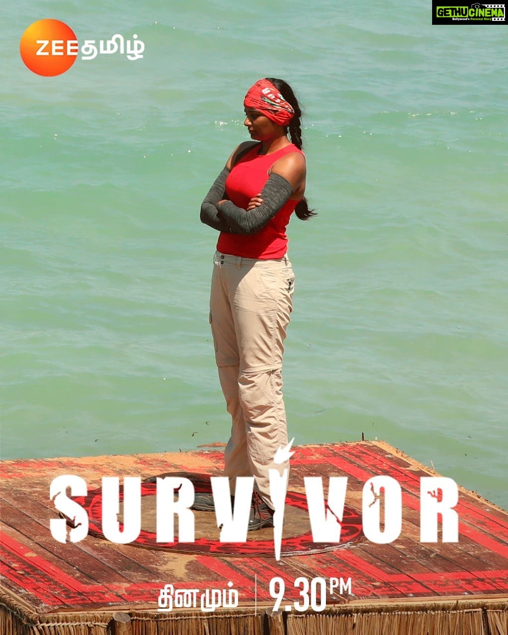 Lakshmi Priyaa Chandramouli Instagram - Protecting my tribe is my priority. As a leader, I need to do whats good for the tribe. Nail biting moments indeed. . . . #Survivor #survivortamil #zeetamil . . Posted by #TeamLP