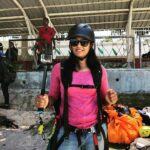 Lakshmi Priyaa Chandramouli Instagram - Adrenalin rush. #adventuresports #travelstories #jugrahill #malaysia #paragliding #gopro #actorslife #comingsoon Jugra