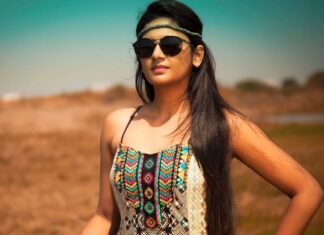 Lakshmi Priyaa Chandramouli Instagram - Throwback to the time we went bohemian! #throwback #photoshoot #actorslife #longhairdays Photo by @koda of @creativesatori Styling by @rajdaksh