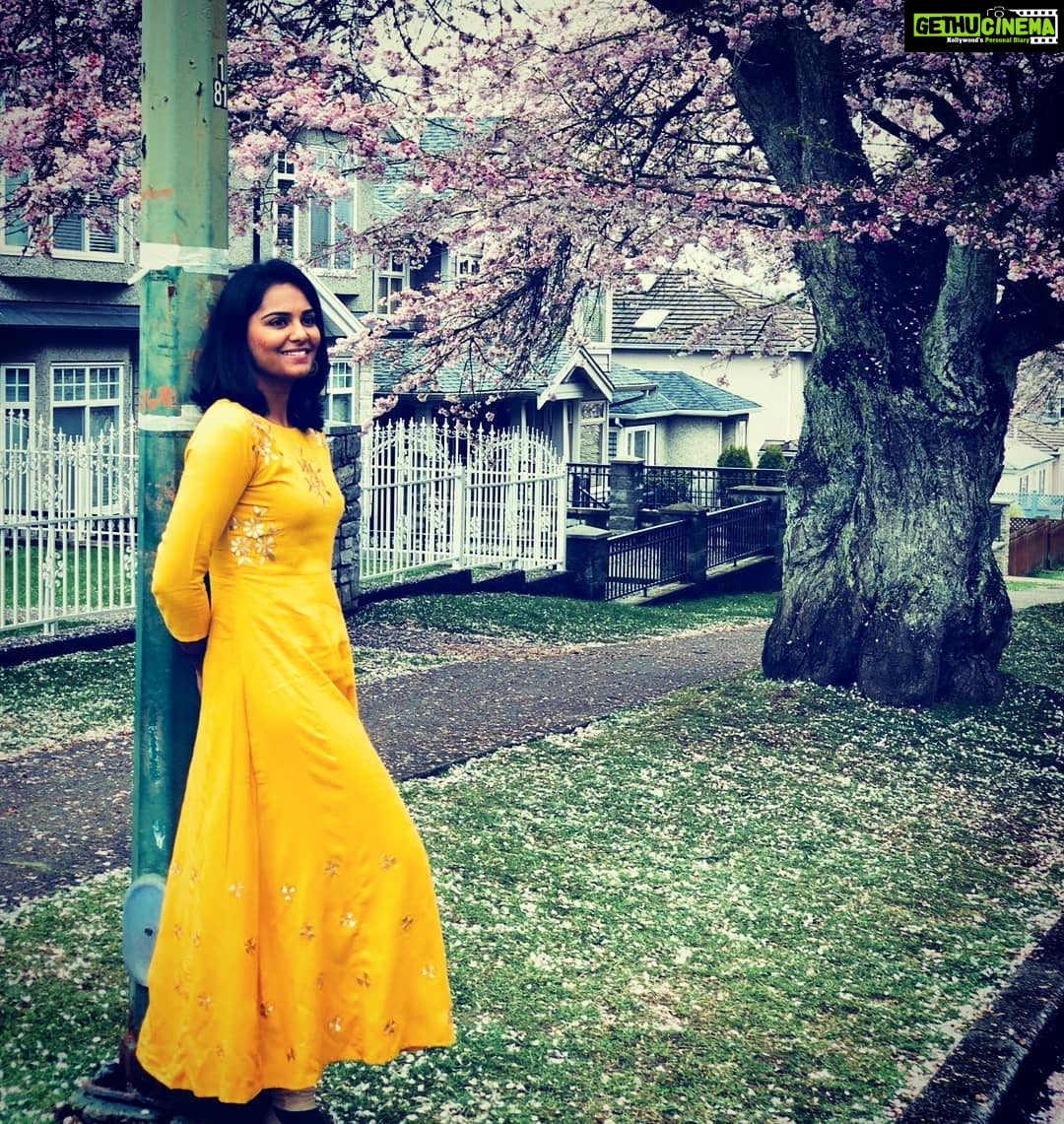 Lakshmi Priyaa Chandramouli Instagram - Because I want to show some Yellove after the epicness that was last night and because this is the only yellow dress I have! #yelloveđź’› #whistlepodu #cskforlife #whatateam #respect #needtobuymoreclothesinyellow #heartattacks #loveandonlylove #bestteamever #engathaladhoni #cskdawww #7thfinals #cantwaitforsunday #yellowyellowyoubeautifulfellow