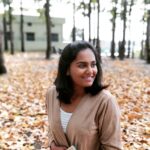 Lakshmi Priyaa Chandramouli Instagram - We city people are so starved that if we see a bunch of trees and some fallen leaves, we have to stop and take photo because..... Nature. Also, it really helps that the boss man has a killer phone camera and super photo skills! #travelforwork #evamlab #dehradun #Mussorie #nature #nomakeup Thank you for the pic @sunilvishnuk Mussoorie