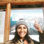 Lakshmi Priyaa Chandramouli Instagram - And that's what I call a great day!!!!! 😀 #amihappyoramihappy #traveltheworld #grousemountain #sledge #sleigh #beautifulspringday #beautifulbritishcolumbia #canada🍁 #snoweverywhere #ibecamealittlegirlagain #joy #thankyouuniverse #dontputkannuplease Grouse Mountain-The Peak of Vancouver