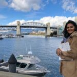 Lakshmi Priyaa Chandramouli Instagram – The gorgeousness called Vancouver! ❤
#Vancouver #travelstories #inukshuk #thereistoomuchbeautyhere #4degrees #localmarkets #artistseverywhere #canada🍁 Grandville Island Market
