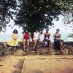Lakshmi Priyaa Chandramouli Instagram - Hello Srilanka! #GalsHol #travelbuddiesforlife #bffs❤️ #mine #suntan #beachgirls #Galle #gallefort #love #traveltheworld #explore Galle Fort
