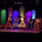Lakshmi Priyaa Chandramouli Instagram - The only time in life I had a 'heroine introduction song'! Playing Sharazad in Vinodhini Vaidhyanathan's 'Aayirathioru Iravugal' - an adaptation of Arabian Nights in Tamil. #throwback #theatreactor #stagelife #idancedonstage #tamilplay #actorslife #enmagalsharazad #goodtimes