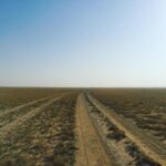 Lakshmi Priyaa Chandramouli Instagram - Barren lands and blue skies! I might just get too used to it! #actorslife #Rajasthan #incredibleindia #camels #pakshithemovie Jaisalmer