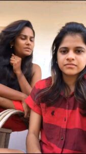 Lakshmi Priyaa Chandramouli Instagram - First reel ever with the reel queen @mayaskrishnan. Go check out her other reels that have millions of views!!!! #Firstreel #LakshmipriyaaChandramouli #MayaKrishnan #SolvathellamUnmai #Justforjolly #Enjaaai #TamilReels