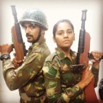 Lakshmi Priyaa Chandramouli Instagram - Purpose. #shortandsweettheatrefestival #theatrelife #actorslife #armylifefortenmins Alliance Française of Madras