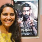 Lakshmi Priyaa Chandramouli Instagram - Can you see how ecstatic I am? As I completed my dubbing for this epic movie today, I took a moment to completely soak it all in and to thank the universe for this absolutely enriching process that I had as an actor. Not everyday do you get to be a part of a phenomenal creation. . I know I will be saying this a thousand times more, still, Thank you so so much @mariselvaraj84 sir for choosing me to be a part of world, of your brilliant brilliant creation. Just watching @dhanushkraja s performance from up close was such a gift. Cherry on top was getting to spend so much time and exchanging thoughts and much more with my girls @rajishavijayan @gourigkofficial and Subadra! Lots of love to everyone who was a part of this film. A lot more posts will come up about a lot more people, but I'm starting with this one today! . Just can't wait to share this film with all of you! ❤️ . #Karnan #KarnanArrivesOnApril9 #AMariSelvarajCreation #GratitudePost #ProcessComesToAnEnd #EpicMovie #ActorsLife #FriendshipsAndMore #WorkAndLearning #HappinessAndJoy #DubbingCompleted #asanthoshnarayananmusical