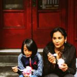Lakshmi Priyaa Chandramouli Instagram - There is always time to sit down and enjoy a good cup of sugar treat! Lime flavoured Italian ice with the favourite little one! #imissnyc #italianice #tryingnewthings #sugarbemydrug #growingupnotworkingoutforme #throwbackthursday #reddoorbackgroundbethebest