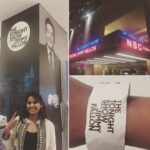 Lakshmi Priyaa Chandramouli Instagram - Heart almost fell out of body cos it was thumping so hard in excitement!! YES! I watched The Tonight Show with Jimmy Fallon LIVE! Being a big fan of the show it was insane to sit in the audience and watch the man bring his funny on stage!! OMG! I'm still not done with the excitement I think!! #i❤️ny #jimmyfallon #thetonightshowstarringjimmyfallon #studioaudience #helluvanexperience #isawjimmyfallondance #toomuchexcitementtocontain #somedayiwanttobeguesonthisshow #hellouniverse NBC Studios Rockefeller Centre