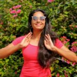 Lakshmi Priyaa Chandramouli Instagram - Soaking up the sun! #SunKissed #OneYear #Thankful #Gratitude #OneDayAtATime #Travel #Roadtrip #Nature #Beach #TravelWithRoo #Love #GoodTimes #MakingMemories