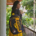 Lakshmi Priyaa Chandramouli Instagram - @chennaiipl aattam paakka naan ready! Neenga readya?? Superfan CSK Bag courtesy @fullyfilmy #MuchExcited #ipl2020 #CSKda #WhistlePodu #Yellove #EngaThalaDhoni #CSKbag #FullyFilmyMerchandise #VaangDaVaangaDa #CSKForVaazhkai