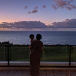 Lakshmy Ramakrishnan Instagram – The most favourite part when I am by the Sea is praying, praying to the Universe🙏 Praying for everyone’s good health, we could see the Milky Way at night, captured beautifully by Sharu, on her phone! 
Good night folks❤️