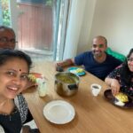 Lakshmy Ramakrishnan Instagram - Pongal and Chutney made by Ashwin #Weekend #Breakfast , it was tooo tasty 🙌