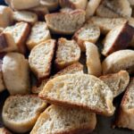 Lakshmy Ramakrishnan Instagram - Home baked rusks, but the fun part is the digging into the flour with Ved❤️