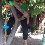 Lakshmy Ramakrishnan Instagram – Had fun climbing the apple tree❤️