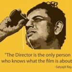 Lakshmy Ramakrishnan Instagram - Remembering the great film maker Shri Satyajit Ray on his 100th birth anniversary 🙏His legendary contribution to the world of cinema is invaluable and unmatchable #RAYTODAY @dff_india #MinistryOfInformationAndBroadcasting