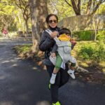 Lakshmy Ramakrishnan Instagram - Never been fond of the zoo , used to feel bad seeing the animals in captivity. But here , there is so much of respect and care for nature and more than the little one we were fascinated!